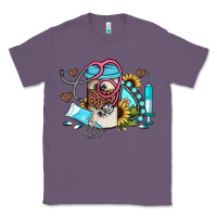 Lavender western sunflower gemstone nurse Classic Tee - JahusDesignShop