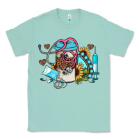 Seafoam western sunflower gemstone nurse Classic Tee - JahusDesignShop