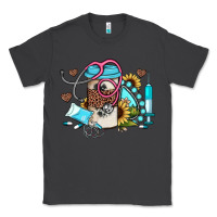 Smoke western sunflower gemstone nurse Classic Tee - JahusDesignShop
