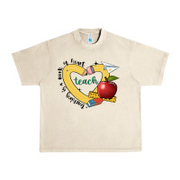 Sandshell teaching is a work of heart Urban Heavy Tee - JahusDesignShop