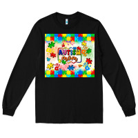 Black autism mom Long Sleeve Tee - LillyAllenDesigns