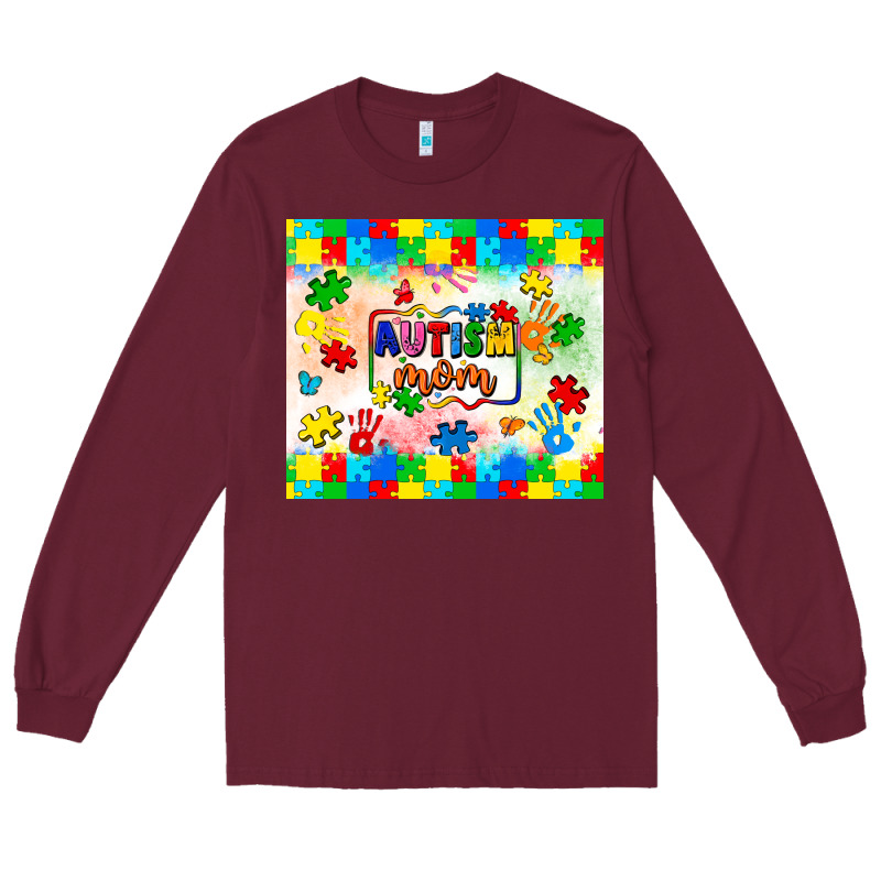 Autism Mom Long Sleeve Tee by LillyAllenDesigns | Teevron