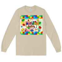 Mushroom autism mom Long Sleeve Tee - LillyAllenDesigns