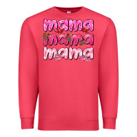 Cardinal Mama mama mama mother's day Premium Sweatshirt - HowdyJamesFarm