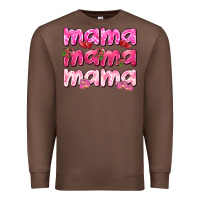 Chestnut Mama mama mama mother's day Premium Sweatshirt - HowdyJamesFarm