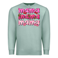 Seafoam Mama mama mama mother's day Premium Sweatshirt - HowdyJamesFarm