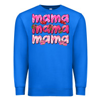 True Royal Mama mama mama mother's day Premium Sweatshirt - HowdyJamesFarm