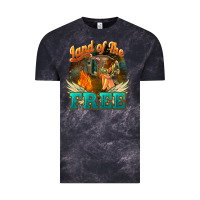 Cloud Black land of the free Vintage Tee - NancyCooperArtShop