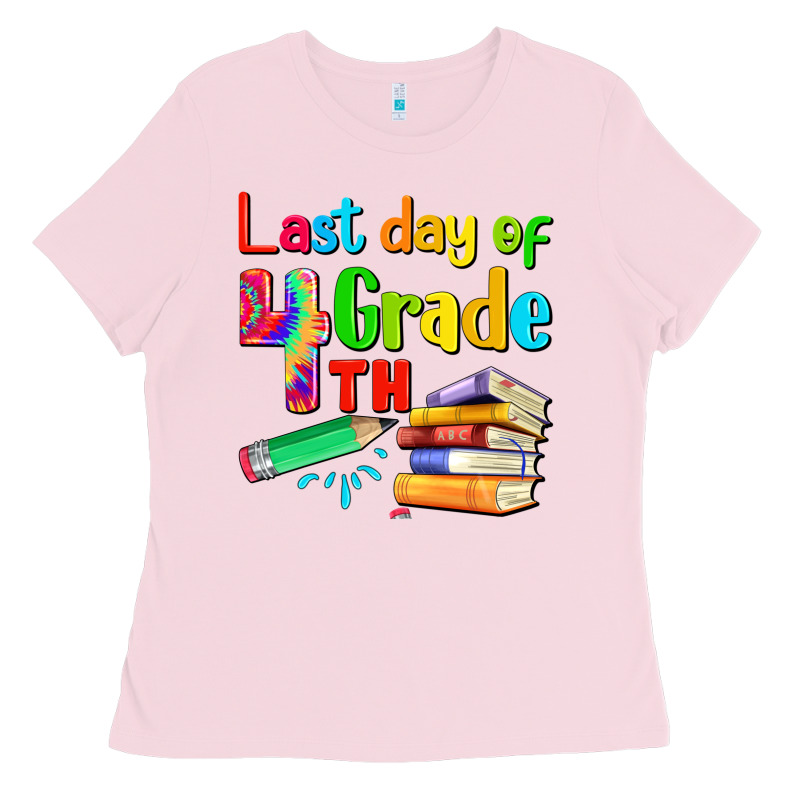 Last Day Of Fourth Grade Ladies Tee by Artiststas | Teevron