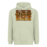 Matcha Elevated melanated educated motivated Heavyweight Hoodie - HowdyJamesFarm