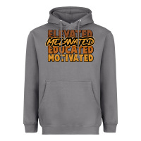 Storm Elevated melanated educated motivated Heavyweight Hoodie - HowdyJamesFarm