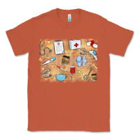 Copper nurse Classic Tee - MaliasSmallBusiness