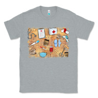 Heather Grey nurse Classic Tee - MaliasSmallBusiness