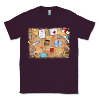 Plum nurse Classic Tee - MaliasSmallBusiness