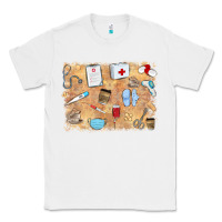 White nurse Classic Tee - MaliasSmallBusiness