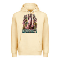 Pina Colada Keep your soul clean boots dirty Cowboy western Premium Hoodie - HowdyJamesFarm