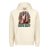 Tofu Keep your soul clean boots dirty Cowboy western Premium Hoodie - HowdyJamesFarm