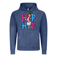 Vintage Denim Easter hip hop gnome Vintage Hoodie - NancyCooperArtShop