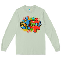 Matcha be kind autism Long Sleeve Tee - LillyAllenDesigns