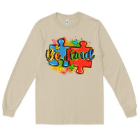 Mushroom be kind autism Long Sleeve Tee - LillyAllenDesigns