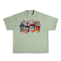 Oil Green 4th of july coffee cups Urban Heavy Tee - NancyCooperArtShop