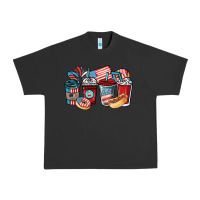 Pigment Black 4th of july coffee cups Urban Heavy Tee - NancyCooperArtShop