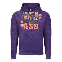 Cloud Purple i might be a handful but so is this ass Vintage Hoodie - MaliasSmallBusiness