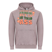 Vintage Zinc i might be a handful but so is this ass Vintage Hoodie - MaliasSmallBusiness