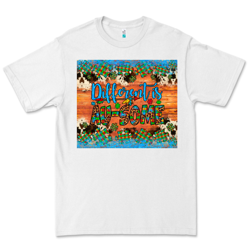 Different Is Au Some Autism Awareness Cowhide Leopard Tumbler Premium Tee by Artiststas | Teevron