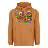 Meerkat Mardi Gras love Nurse Heavyweight Hoodie - HowdyJamesFarm