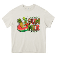 Cream sweet summer time Heavy Core Tee - Jasminsmagicworld