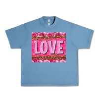 Pebble Blue love valentines day Urban Heavy Tee - NancyCooperArtShop