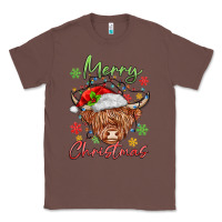 Chestnut merry christmas cow Classic Tee - MaliasSmallBusiness