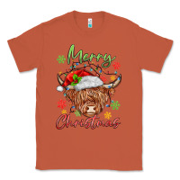 Copper merry christmas cow Classic Tee - MaliasSmallBusiness