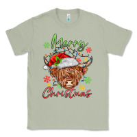 Matcha merry christmas cow Classic Tee - MaliasSmallBusiness