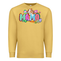 Antique Gold Western Mama Easter Premium Sweatshirt - CowGirlArtShop