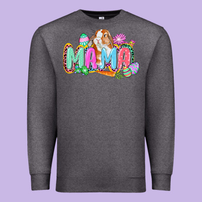 Western Mama Easter Premium Sweatshirt Designed By Cowgirlartshop