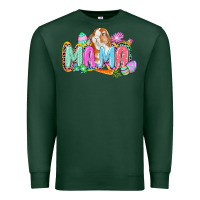 Sports Green Western Mama Easter Premium Sweatshirt - CowGirlArtShop