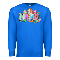 True Royal Western Mama Easter Premium Sweatshirt - CowGirlArtShop