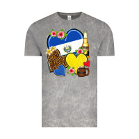Cloud Rock el salvador hearts Vintage Tee - NancyCooperArtShop