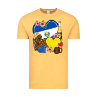 El Salvador Hearts Vintage Tee | Teevron