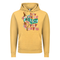 Vintage Mustard they see me rolling they hatin Vintage Hoodie - MaliasSmallBusiness