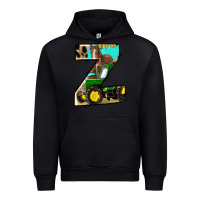 Black farm life alphabet lowercase letters z Urban Hoodie - BundleAndBundleShop