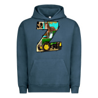 Pigment Midnight Navy farm life alphabet lowercase letters z Urban Hoodie - BundleAndBundleShop
