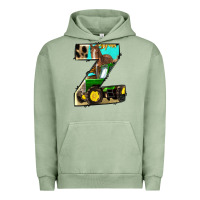 Pigment Oil Green farm life alphabet lowercase letters z Urban Hoodie - BundleAndBundleShop