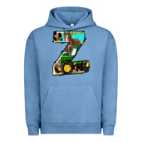 Pigment Pebble Blue farm life alphabet lowercase letters z Urban Hoodie - BundleAndBundleShop