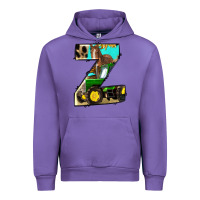 Tulip farm life alphabet lowercase letters z Urban Hoodie - BundleAndBundleShop