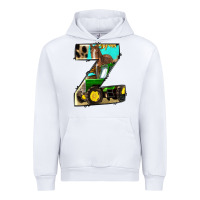 White farm life alphabet lowercase letters z Urban Hoodie - BundleAndBundleShop