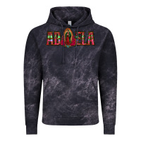 Cloud Black abuela floral aztec leopard Vintage Hoodie - Jasminsmagicworld