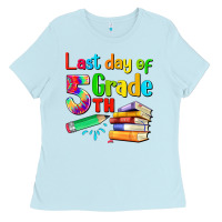 Baby Blue last day of fifth grade Ladies Tee - Artiststas